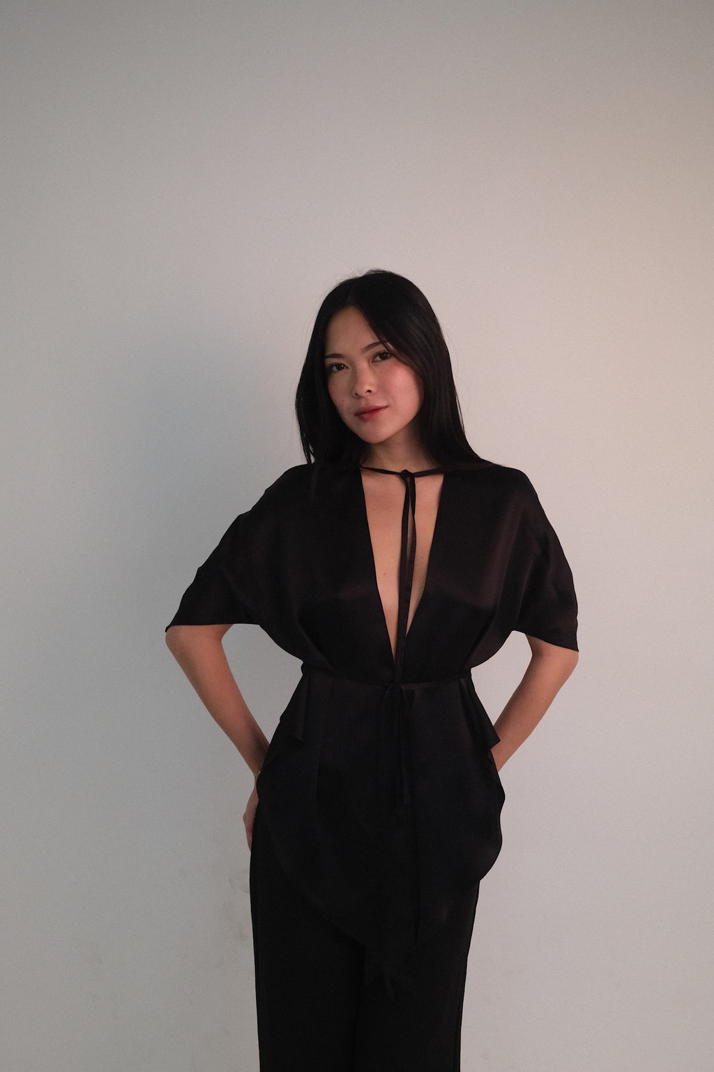 The Jacqueline Drape Top