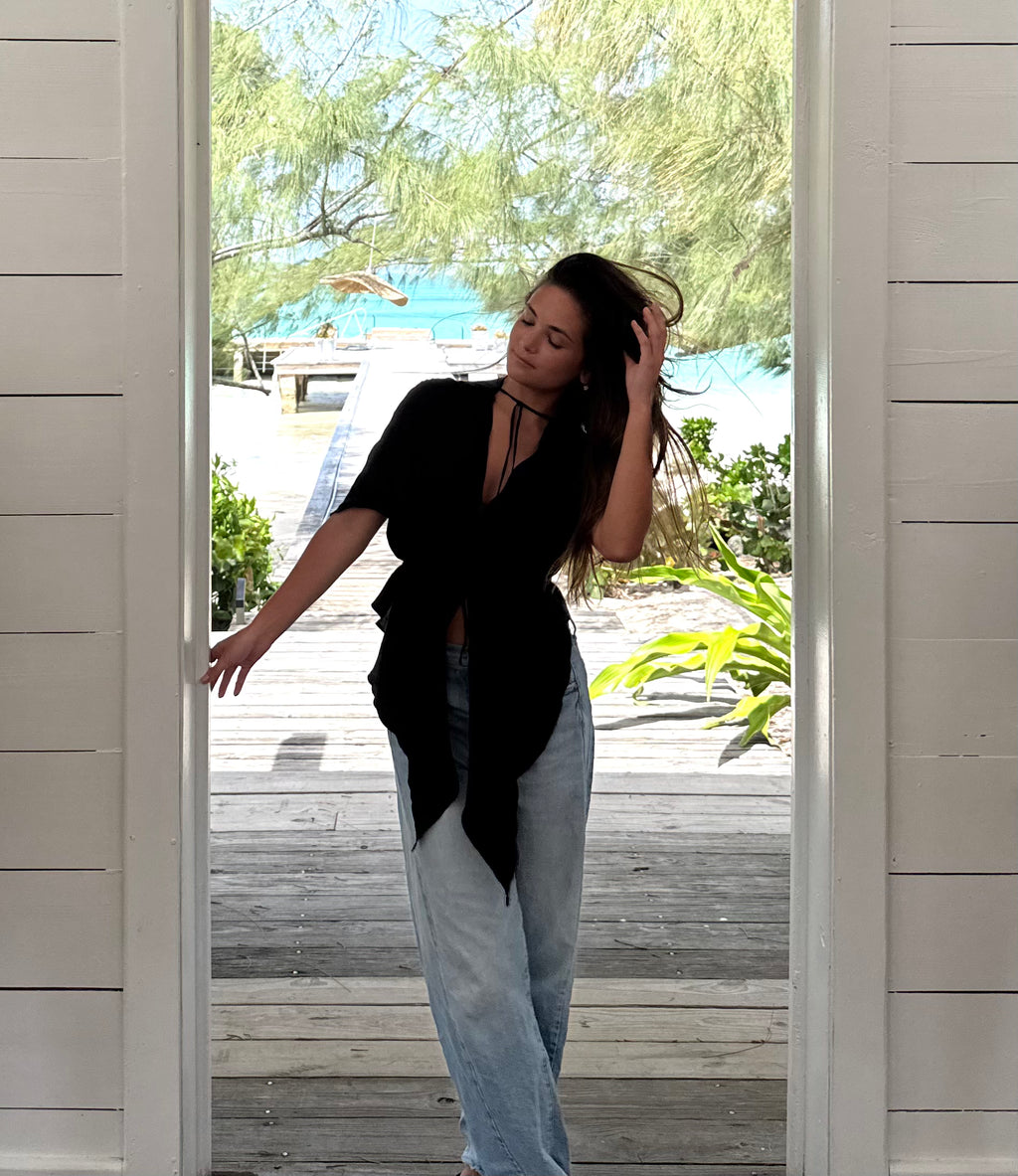 The Jacqueline Drape Top