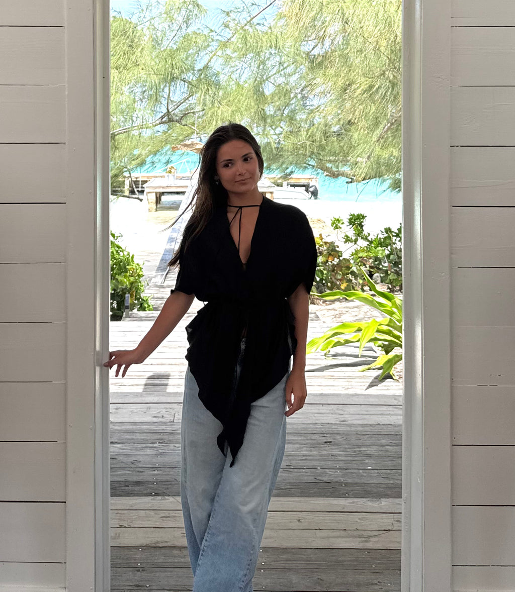 The Jacqueline Drape Top