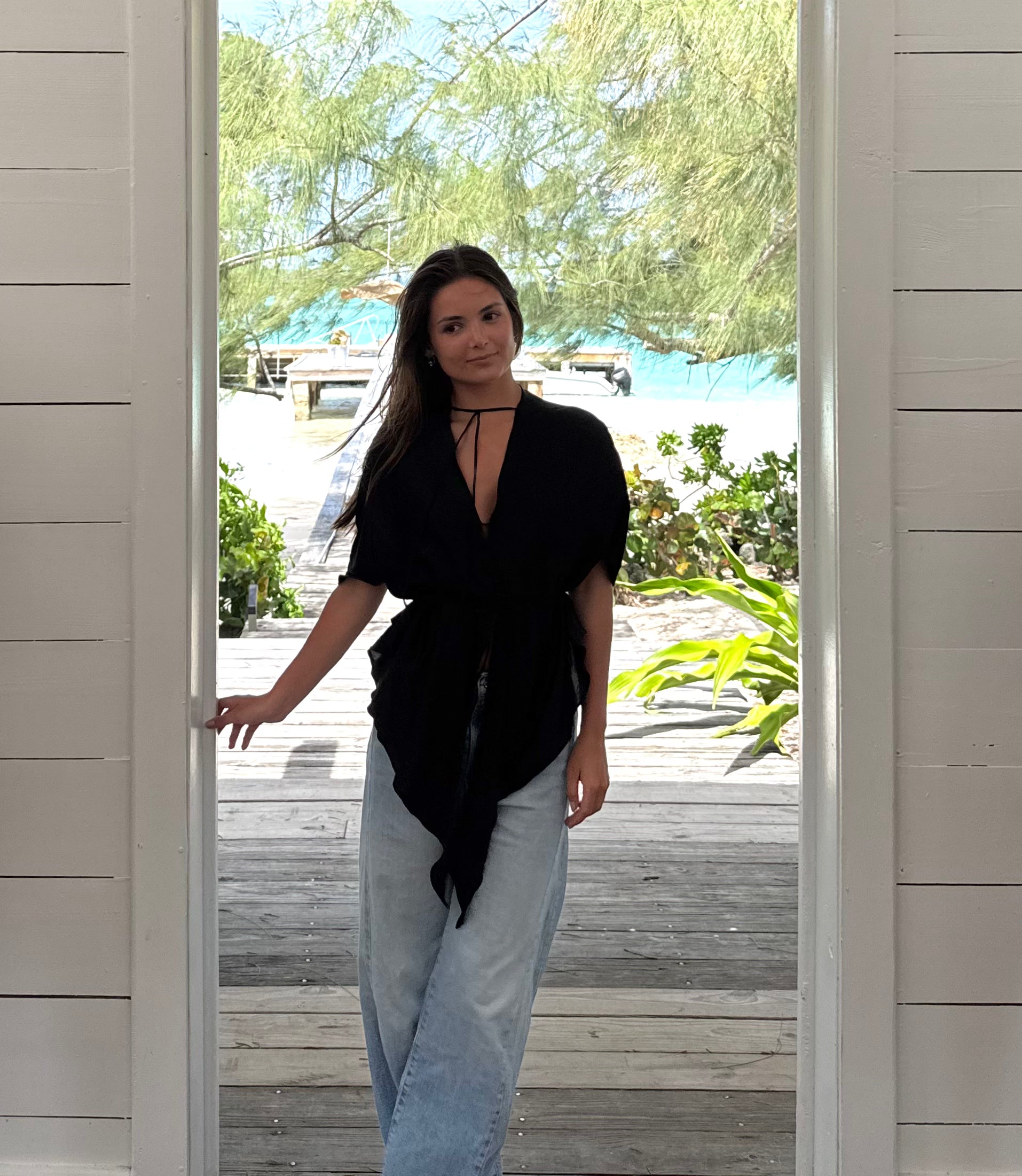 The Jacqueline Drape Top