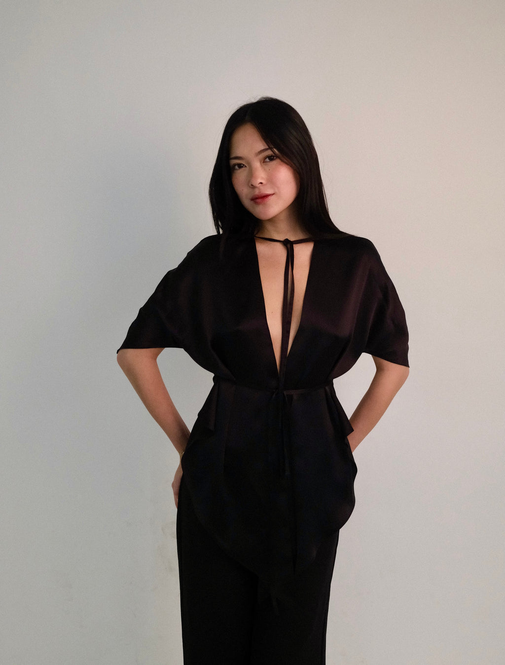 The Jacqueline Drape Top